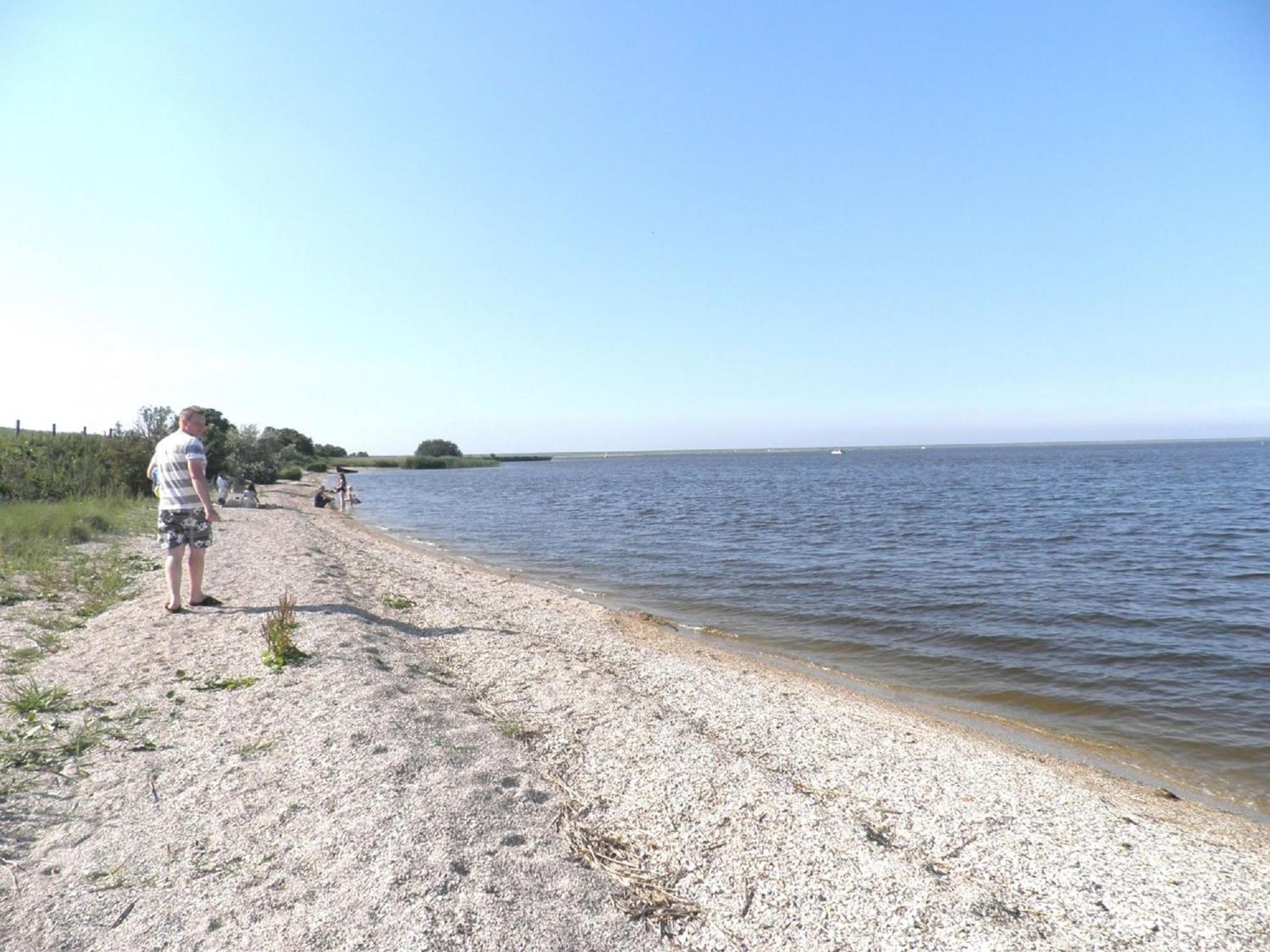 4 Pers Holiday Home Hilla With Winter Garden In Front Of The Dike Directly On The Lauwersmeer Anjum Екстериор снимка