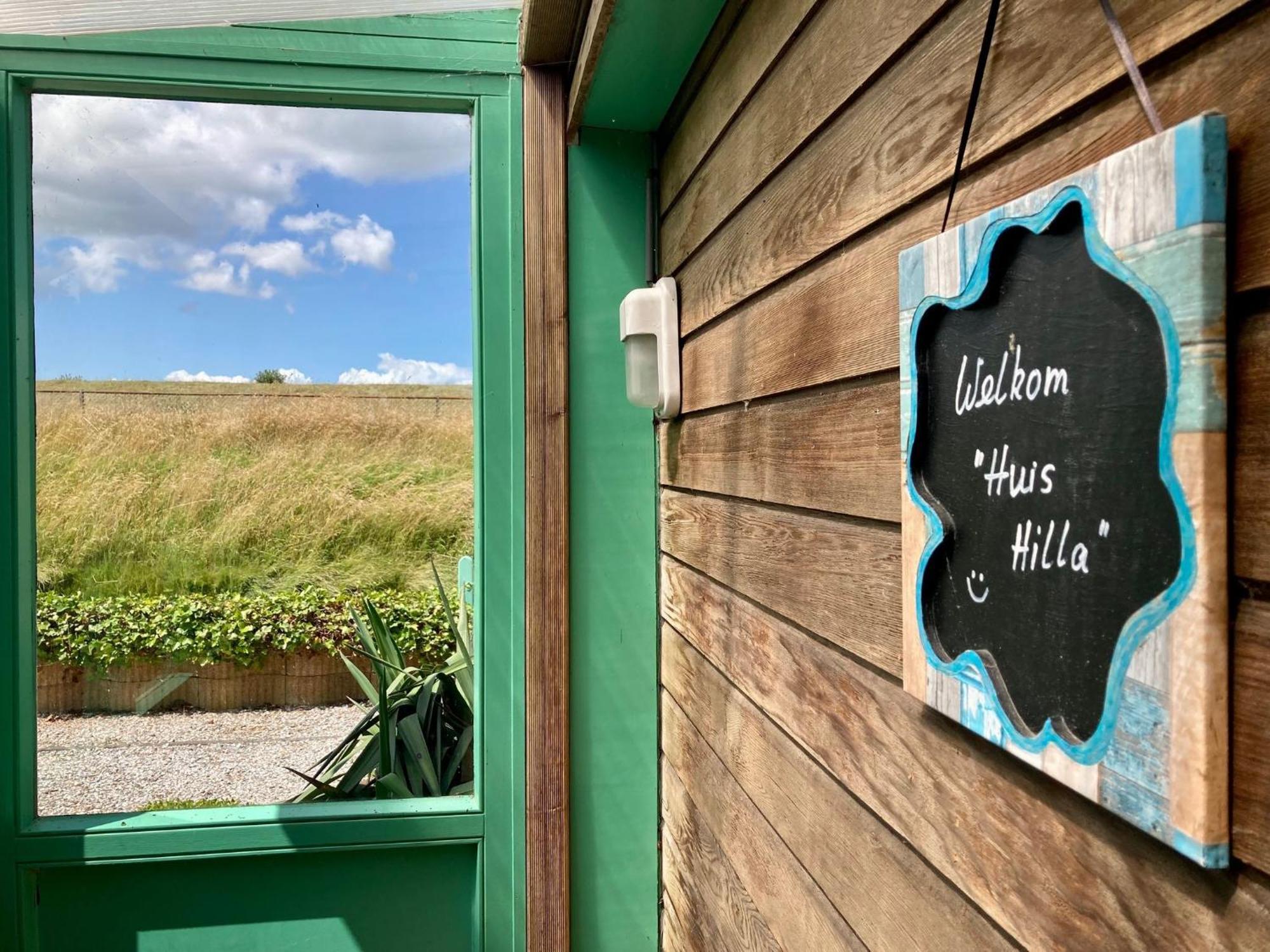 4 Pers Holiday Home Hilla With Winter Garden In Front Of The Dike Directly On The Lauwersmeer Anjum Екстериор снимка