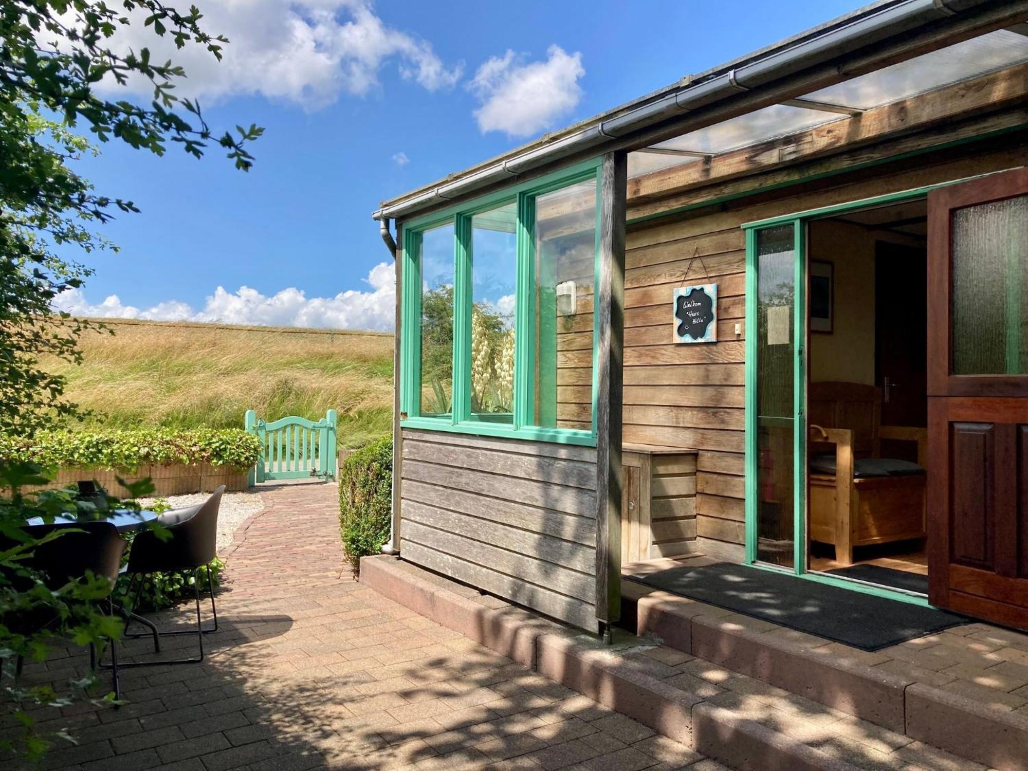 4 Pers Holiday Home Hilla With Winter Garden In Front Of The Dike Directly On The Lauwersmeer Anjum Екстериор снимка